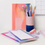 A5 Lined Notebook Abstract Pink, thumbnail 2 of 4