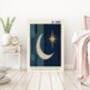 La Luna Moon Quote Art Print, thumbnail 3 of 4