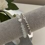 Evil Eye And Heart Duo Bracelet Anklet Stackers Set, thumbnail 1 of 2