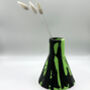 Graffiti Black And Green Vase, thumbnail 8 of 10