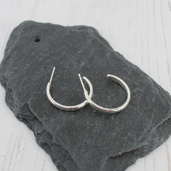 Sterling Silver Everyday Hoops, 4 of 6