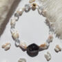 Keishi Pearls And Quartz Necklace, thumbnail 1 of 3