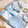 Luxury Hygge Blue Baby Letterbox Hamper, thumbnail 5 of 6