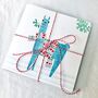 Pack Of Five Mistletoe Llama Christmas Charity Cards, thumbnail 1 of 6