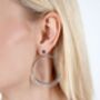 Waterfall Circle Earrings, thumbnail 8 of 10