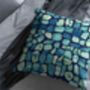 Geo Pattern Cushion Throw Pillow, thumbnail 1 of 3