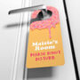Donut Disturb Strawberry Or Chocolate Door Hanger Sign, thumbnail 1 of 2