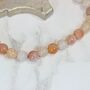 Fire Agate Beaded Choker Necklace, thumbnail 7 of 7