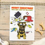 No Puppy Christmas Card, thumbnail 3 of 3