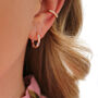 Jewelled Hoop Earrings, thumbnail 3 of 8