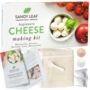 Sandy Leaf Farm Cheese Making Kit Make Five Cheeses, thumbnail 3 of 8