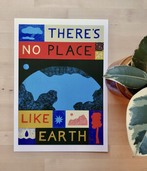 Eco Earth Illustrated Print A3 Unframed, 4 of 4