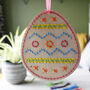 Cross Stitch Easter Egg Decoration Activity Set, thumbnail 8 of 9