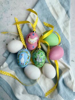 Hand Painted Easter Egg Decoration, 3 of 12