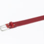 Premium Handmade Mens Leather Belt Red 35mm Wide, thumbnail 5 of 9