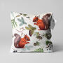 Cute Squirrels Double Sided Soft Cushion Cover, thumbnail 1 of 7