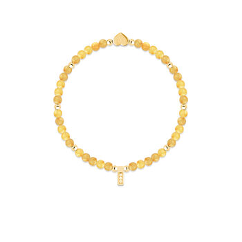 Citrine And Gold Beads Healing Crystals Bracelet Gift, 3 of 6