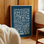 God Only Knows Print, The Beach Boys, Song Lyrics Print, thumbnail 3 of 12