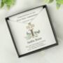 Personalised Keepsake Cross Necklace And Gift Box, thumbnail 1 of 5