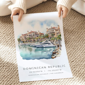 Dominican Republic Travel Print, 3 of 7