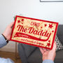 Personalised 'The Daddy' Fathers Day Keepsake, thumbnail 2 of 10