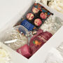 Personalised Red Wine Glass Gift Box Hamper, thumbnail 3 of 7