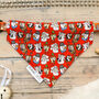 Christmas Characters Festive Dog Bandana, thumbnail 7 of 7