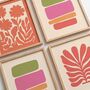 Set Of Six Abstract Art Themed Prints Bundle, thumbnail 3 of 10