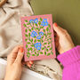 Botanical Patterned Card Pink, thumbnail 2 of 2