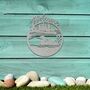Rusty Duck In Water Garden Decor Welcome Sign, thumbnail 8 of 11