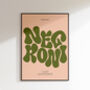 Negroni Print | Cocktail Poster | Wall Art | A5 A4 A3 | Bold | Typographic | Drink | Bar | Print | Groovy |, thumbnail 4 of 9