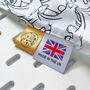 York Skyline Tea Towel, Natural Cotton, thumbnail 3 of 4