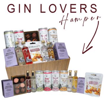 Gin Lovers Food And Drink Hamper, 2 of 5