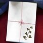 Pressed Flower, Candle, Cotton Scarf Birthday Gift Box, thumbnail 7 of 8