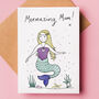 'Mermazing Mum' Mermaid Card, thumbnail 1 of 2