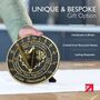 50th Golden Anniversary Sundial Gift Celebration Present, thumbnail 2 of 5