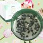 Libra Star Sign Candle Scented With Jasmine Topped With Gemstones, thumbnail 2 of 3