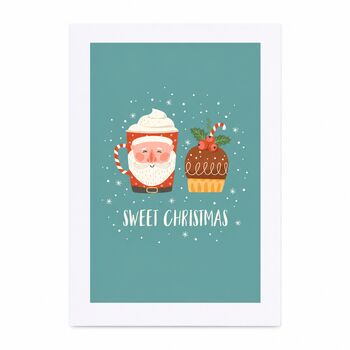 Sweet Cupcake Christmas Card, 6 of 6