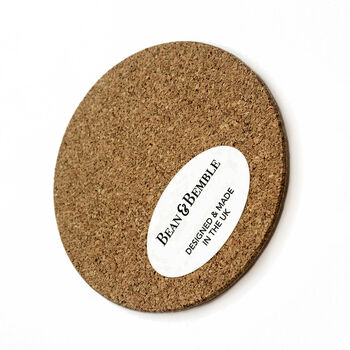 Round Coaster Animal Print Heat And Stain Proof, 9 of 9