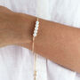 50th Birthday Pearl Sliding Bracelet, thumbnail 1 of 8