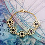 Compass North Star Multi Link Bracelet, thumbnail 6 of 9