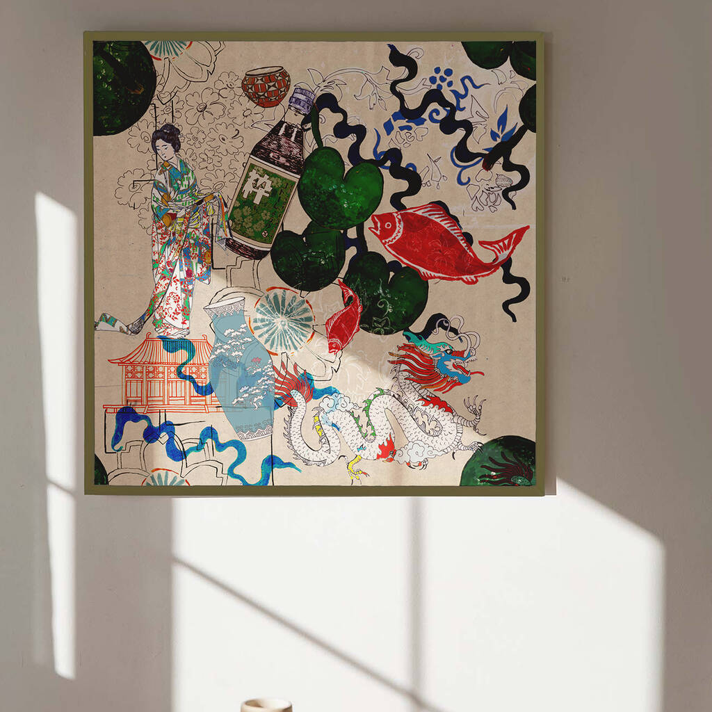 'Doodles from Japan' Signed Limited Edition Print, 1 of 3