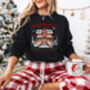 Mc Callister's Home Security Christmas Sweatshirt, thumbnail 2 of 11