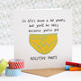 Positive Pants Thinking Of You Card, thumbnail 5 of 6