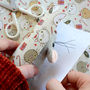 Christmas Cat Wrap, thumbnail 1 of 3