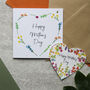 Mother's Day Wildflower Plantable Seed Heart Card, thumbnail 3 of 9