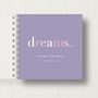 Personalised 'Dreams' Bucket List Small Notebook, thumbnail 8 of 10