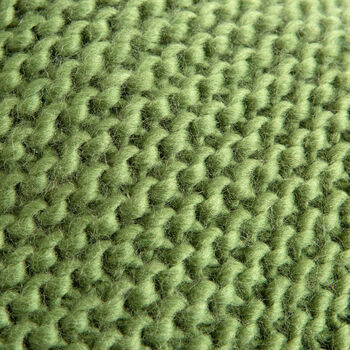 Pine Tree Cushion Knitting Kit, 3 of 8