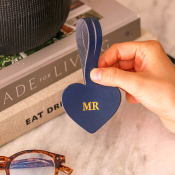 Personalised Heart Luggage Tag Strap Travel Gift, 11 of 11