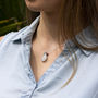 Personalised Moonstone Charm Necklace, thumbnail 3 of 10